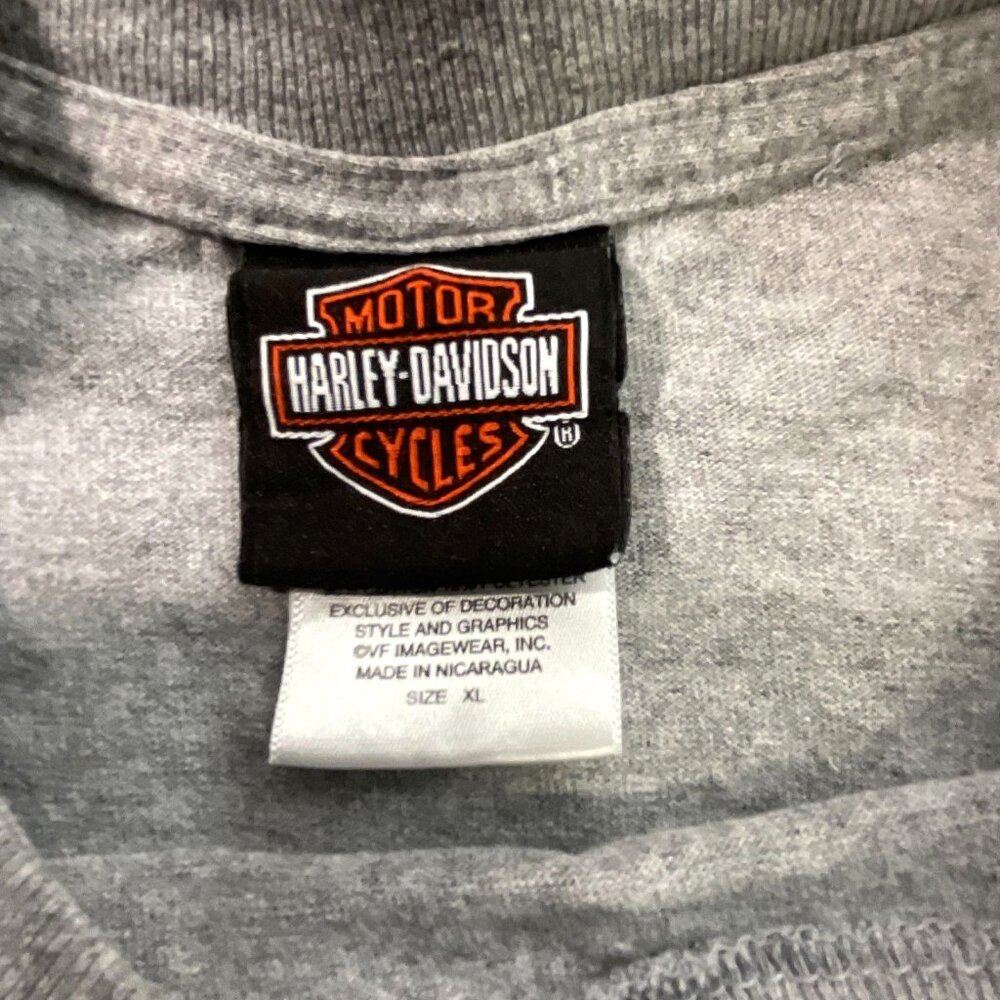 Harley-Davidson T-Shirt Mens XL Gray Monterey Bay California Color Graphic 2008 - Picture 5 of 10